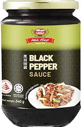 Woh Hup Black Pepper Sauce,340g
