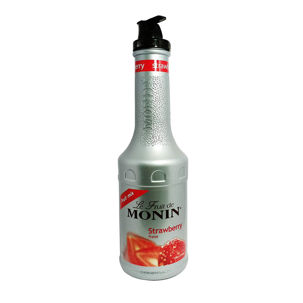 Monin Puree Strawberry Syrup 1Ltr