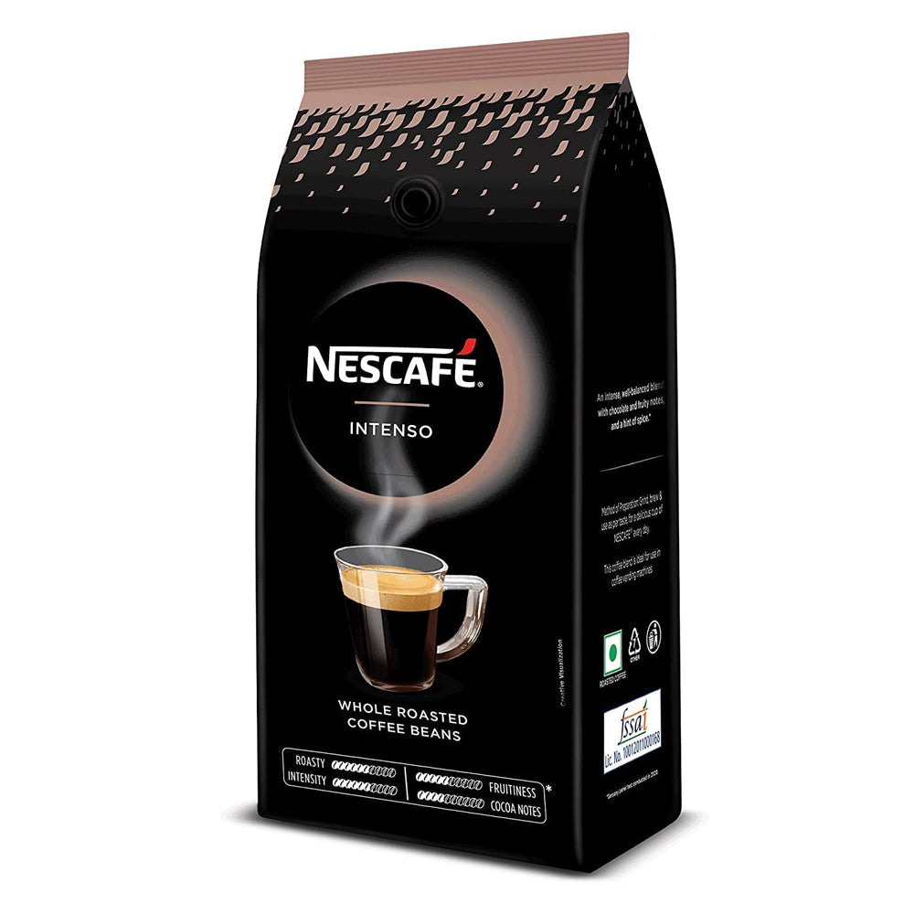 Nescafe Intenso Whole Roasted Coffee Beans 1kg