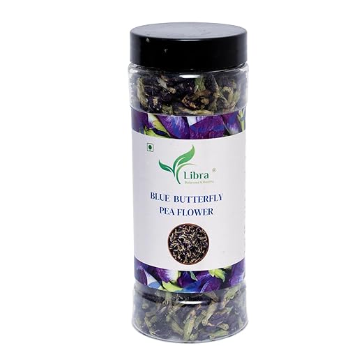 Libra Dried Flowers  Blue Butterfly