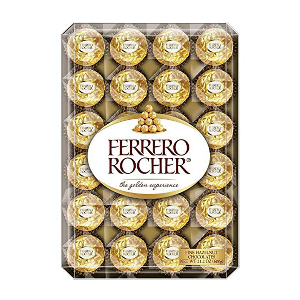 Ferrero Rocher Fine Hazelnut Chocolates 24 Pieces